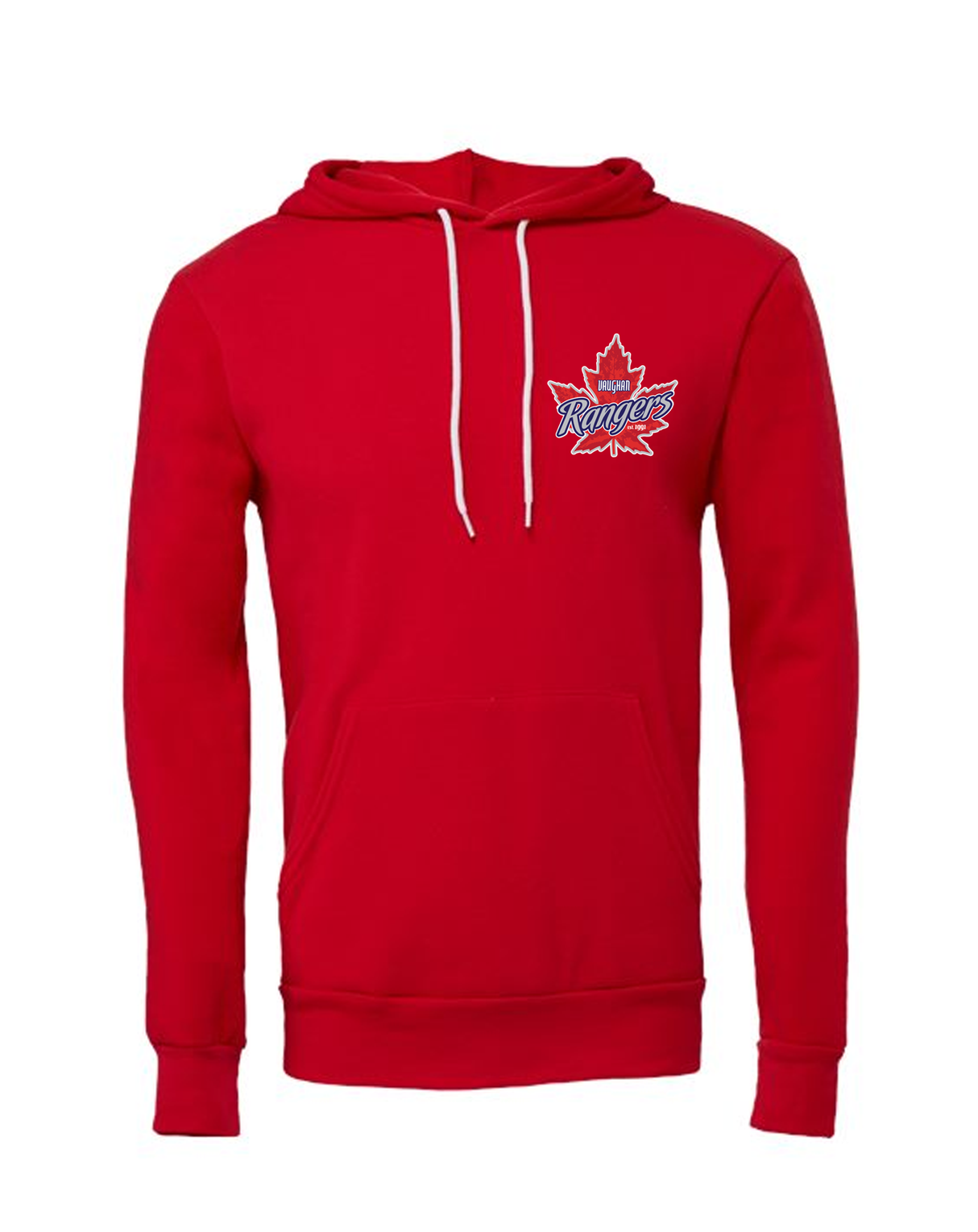 Vaughan Rangers BELLA + CANVAS Unisex Sponge Fleece Hoodie Sweatshirt