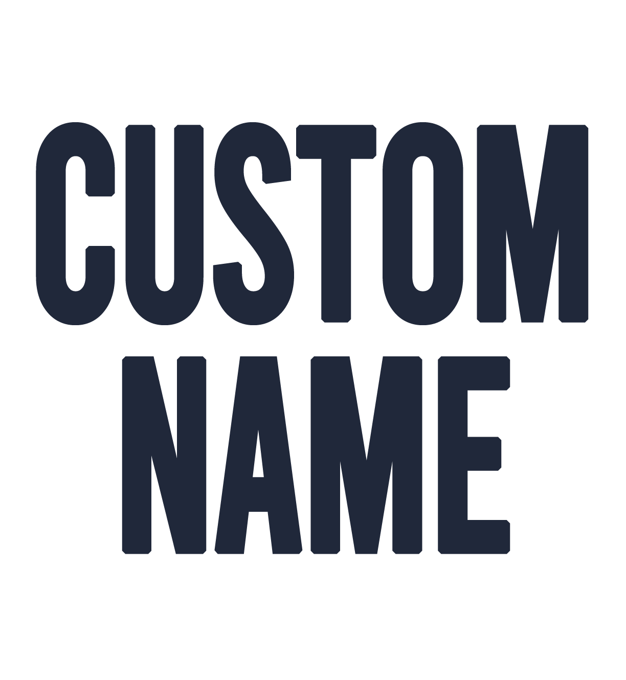 Custom Name Add On