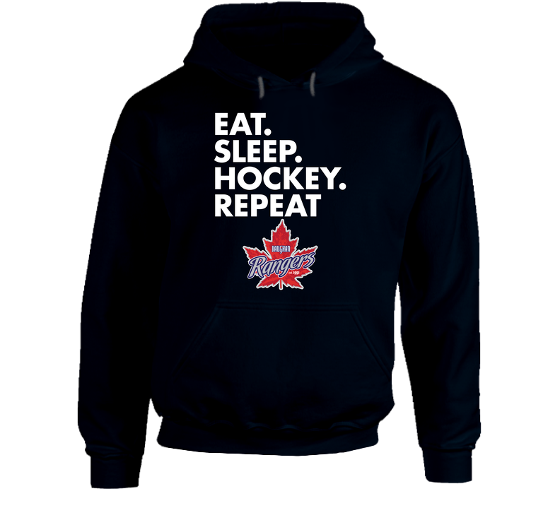 Vaughn Rangers Eat Sleep Hockey Repeat T Shirt