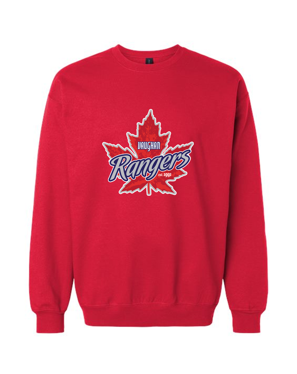 Vaughan Rangers Gildan Unisex Softstyle Midweight Crewneck Sweatshirt