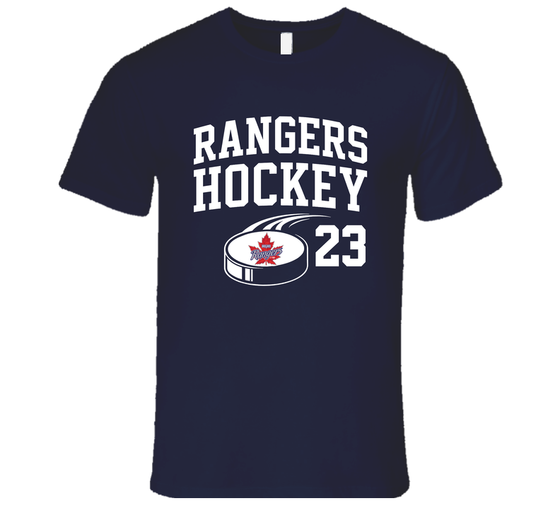 Vaughn Rangers Hockey Puck Player Number T Shirt