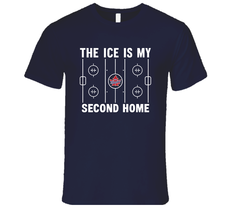 The Ice Is My Second Home Vaughn Rangers Hockey T Shirt