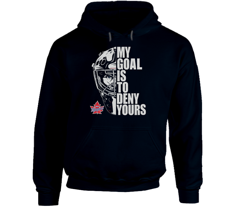 My Goal Is To Deny Yours Vaughan Rangers Goalie T Shirt