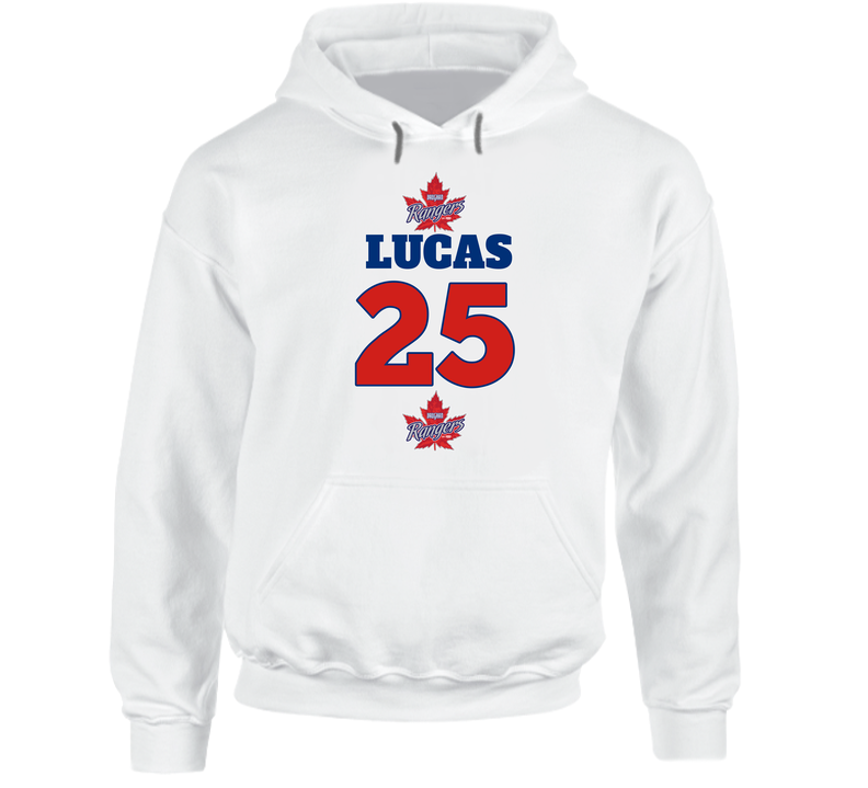 Vaughn Rangers Name And Number Back Print Fan T Shirt