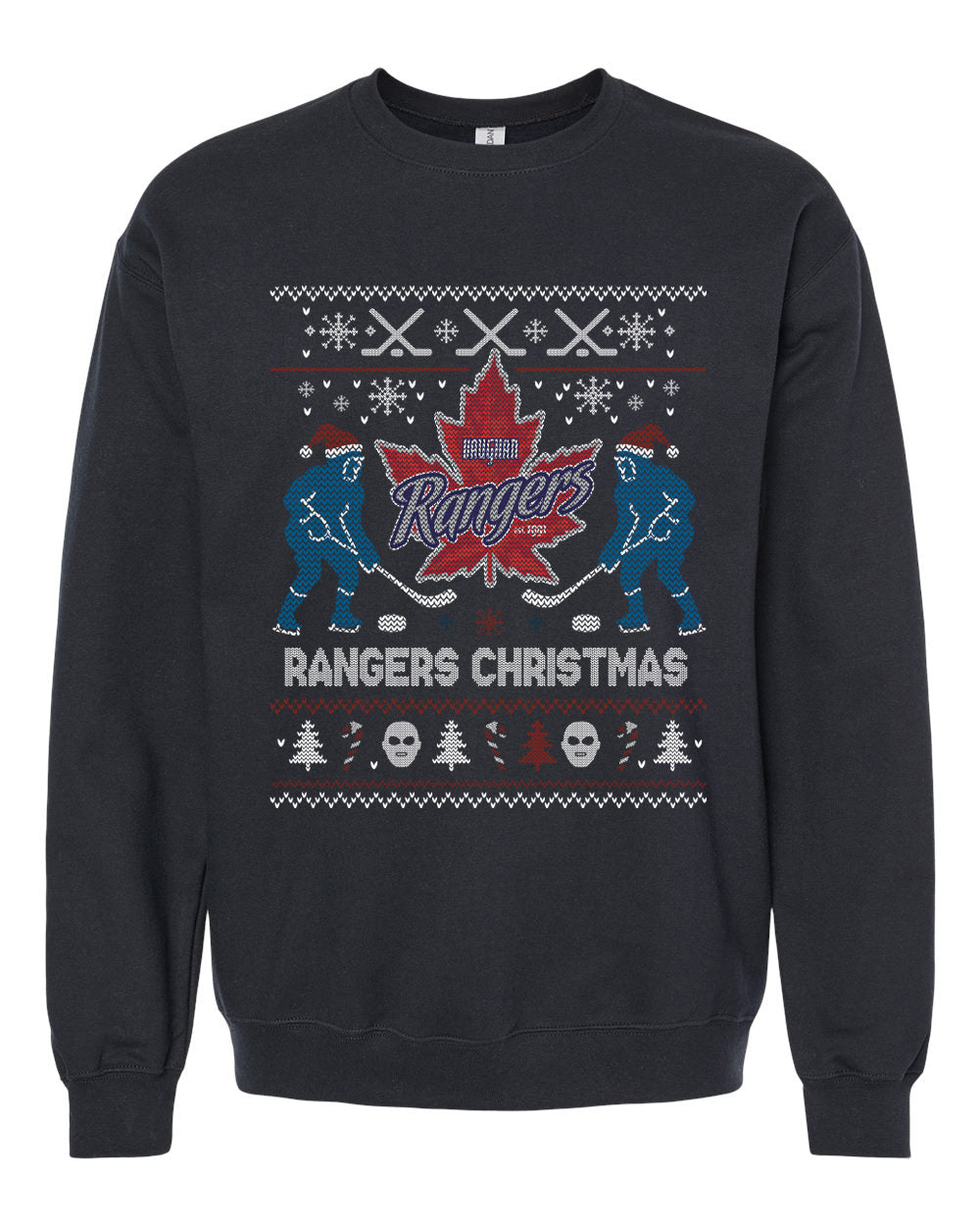 Vaughan Rangers Christmas Gildan Unisex Softstyle Midweight Crewneck Sweatshirt