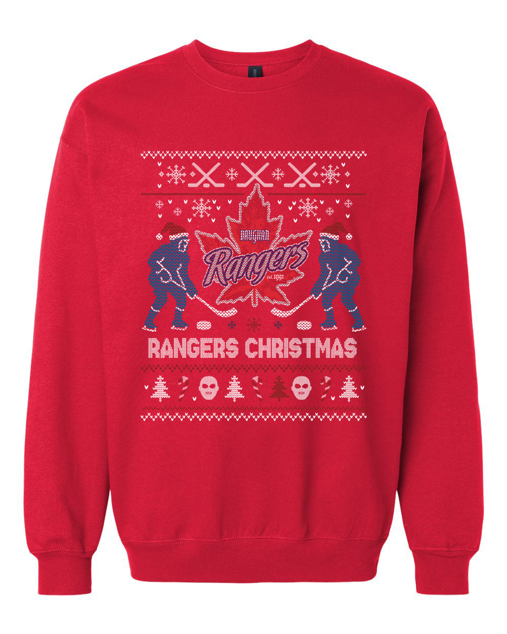 Vaughan Rangers Christmas Gildan Unisex Softstyle Midweight Crewneck Sweatshirt