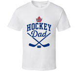 Hockey Dad Vaughn Rangers Front Print T Shirt