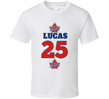 Vaughn Rangers Name And Number Back Print Fan T Shirt