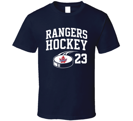 Vaughn Rangers Hockey Puck Player Number T Shirt