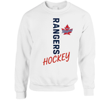 Vaughn Rangers Hockey Front Print Crewneck Sweatshirt