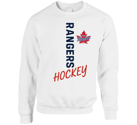 Vaughn Rangers Hockey Front Print Crewneck Sweatshirt