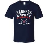 Vaughn Rangers Hockey Crossed Sticks T Shirt