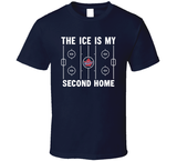 The Ice Is My Second Home Vaughn Rangers Hockey T Shirt
