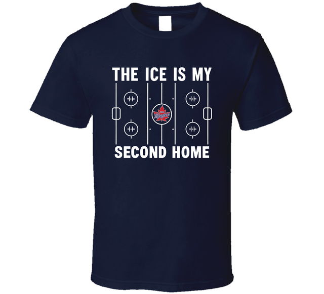 The Ice Is My Second Home Vaughn Rangers Hockey T Shirt