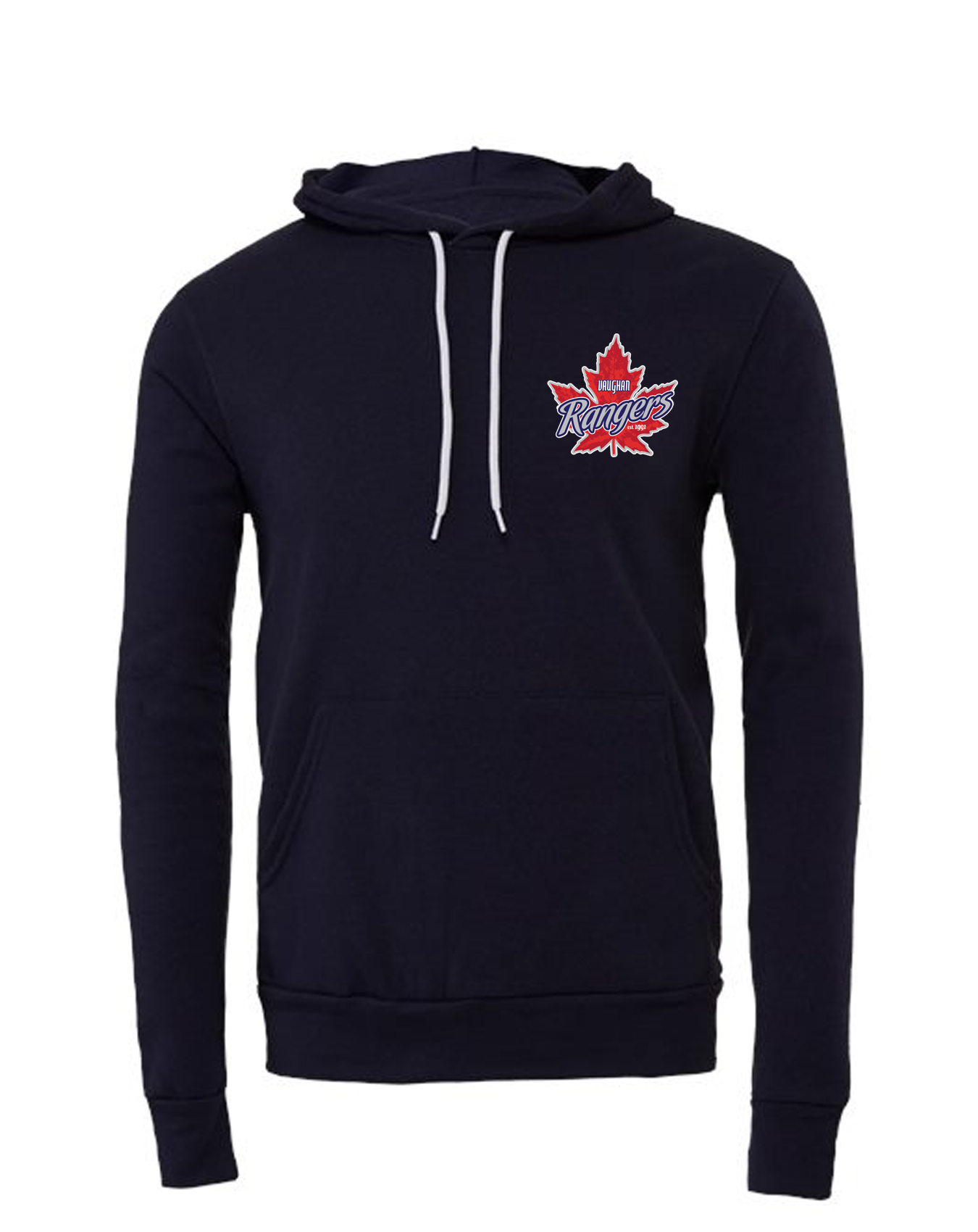 Vaughan Rangers BELLA + CANVAS Unisex Sponge Fleece Hoodie Sweatshirt