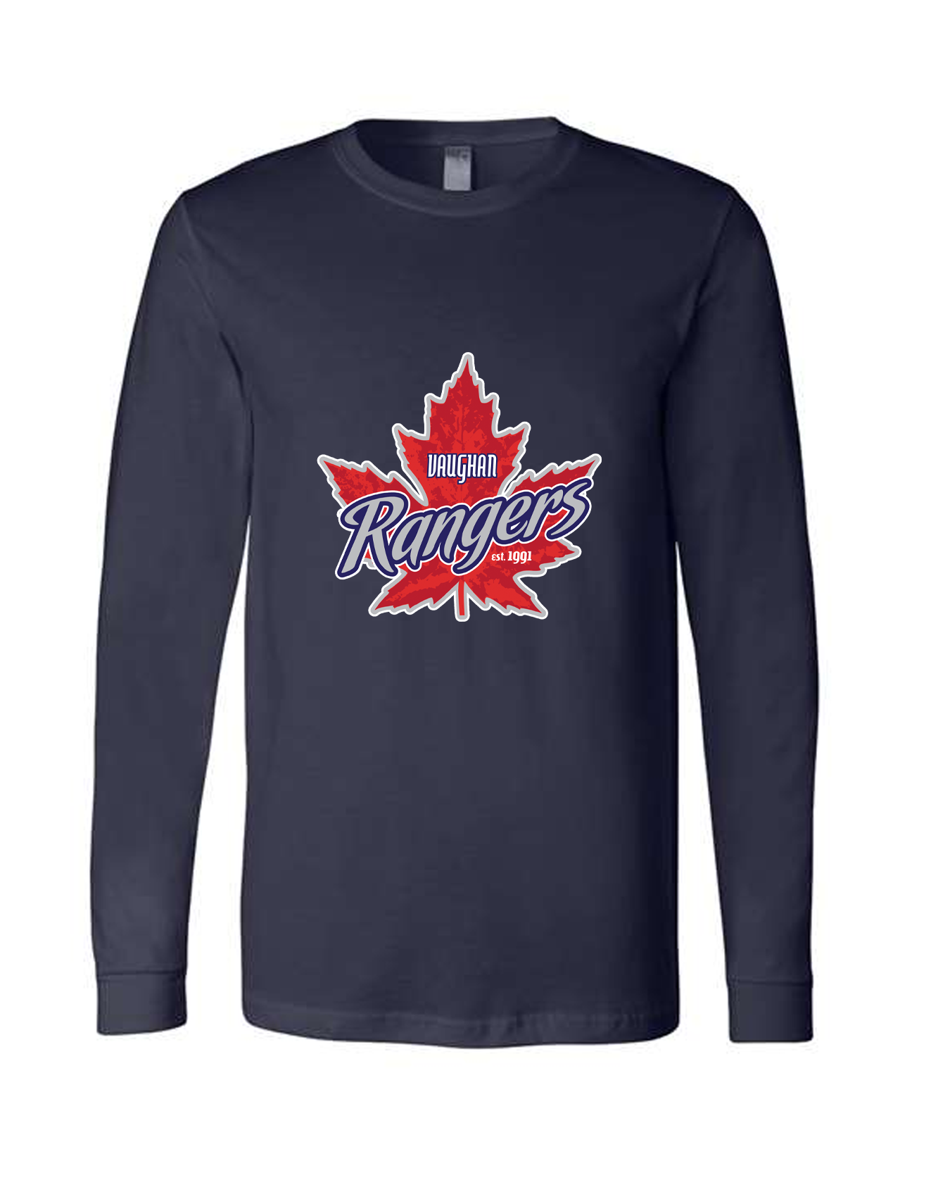 Vaughan Rangers BELLA + CANVAS Unisex Jersey Long Sleeve T shirts