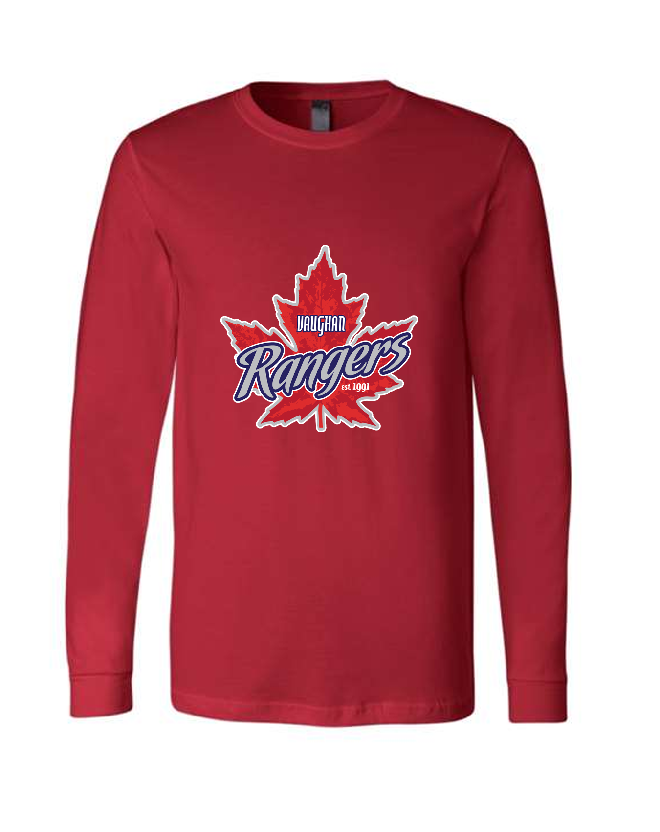 Vaughan Rangers BELLA + CANVAS Unisex Jersey Long Sleeve T shirts