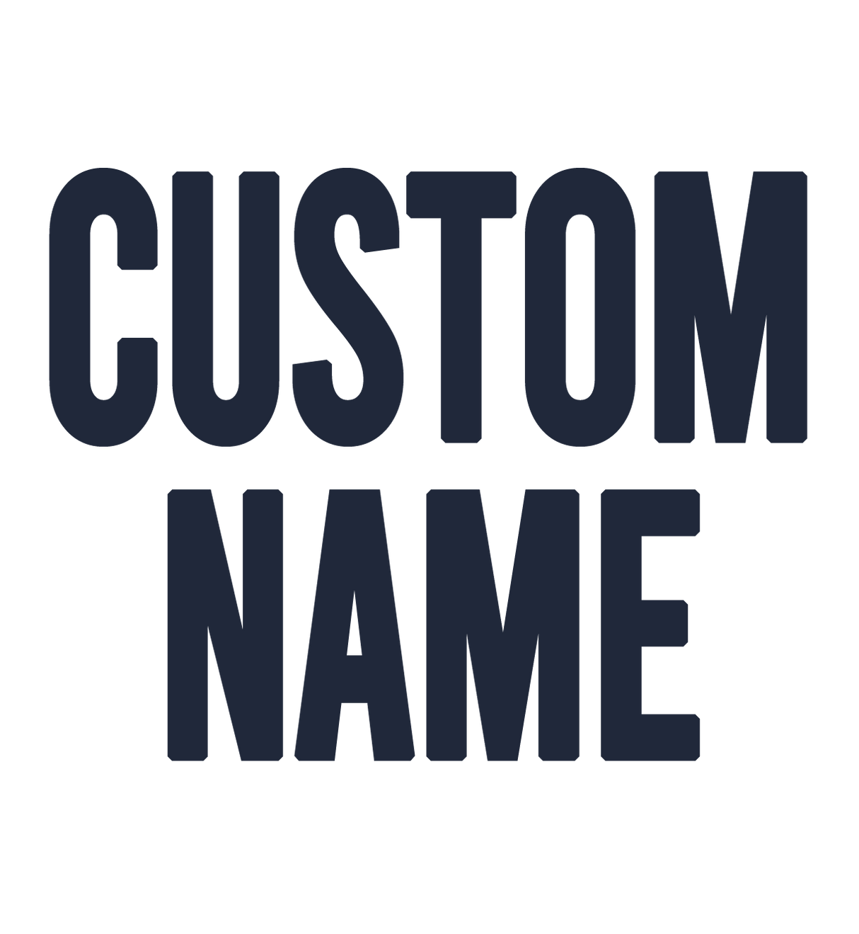 Custom Name Add On