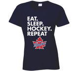Vaughn Rangers Eat Sleep Hockey Repeat T Shirt