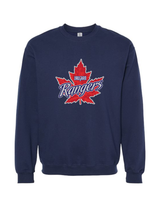 Vaughan Rangers Gildan Unisex Softstyle Midweight Crewneck Sweatshirt