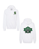 Silverstick 2025 Tournament S Logo Chest Crest Tournament Logo Back Print Gildan Unisex Softstyle Midweight Hooded Sweatshirt
