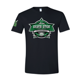 Silverstick 2025 Tournament Logo Right Sleeve S Logo Unisex Gildan Softstyle T Shirt