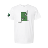 Silverstick Front 2025 Tournament Logo Right Sleeve Unisex Gildan Softstyle T Shirt