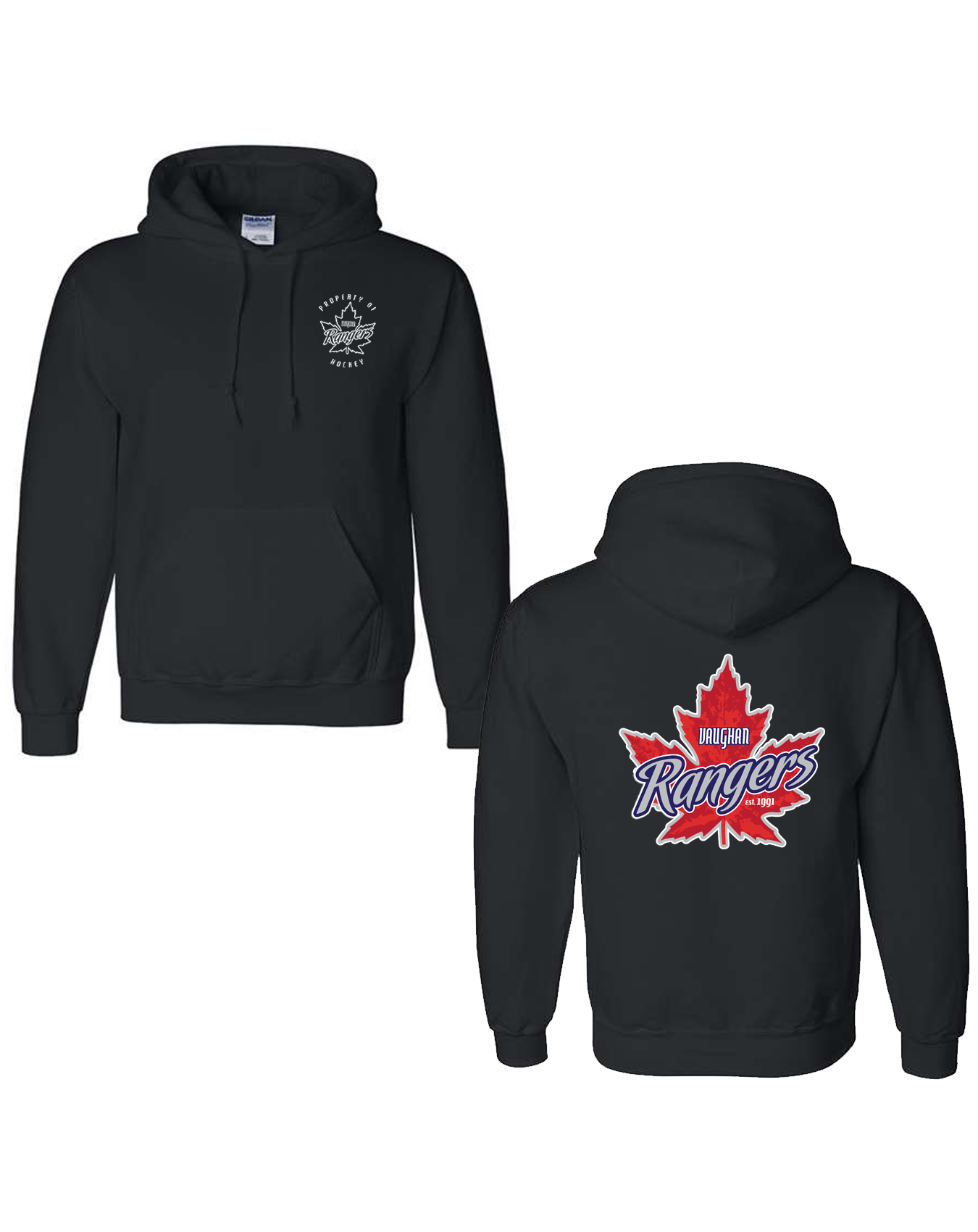Vaughan Rangers Gildan Unisex DryBlend Hooded Sweatshirt