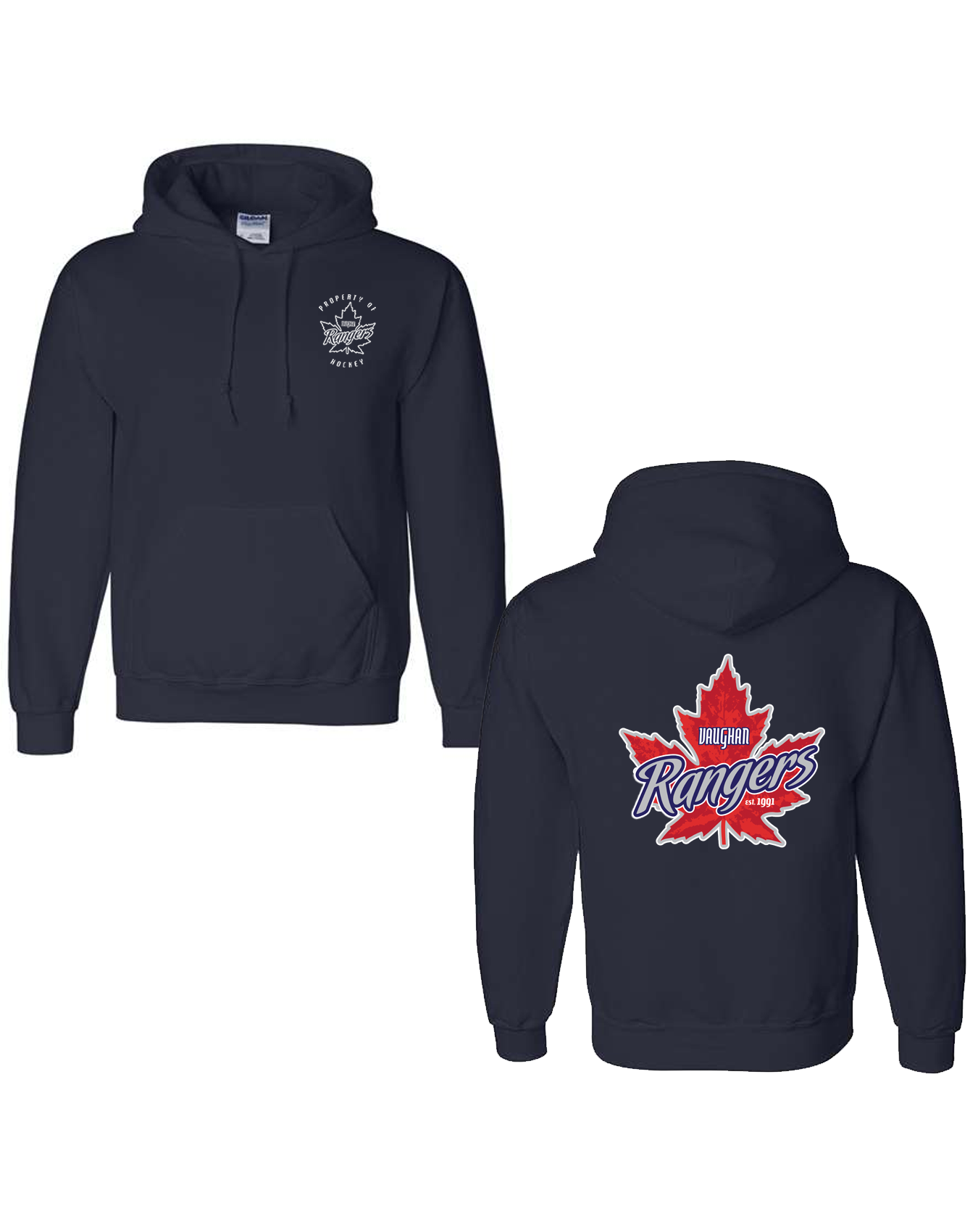 Vaughan Rangers Gildan Unisex DryBlend Hooded Sweatshirt