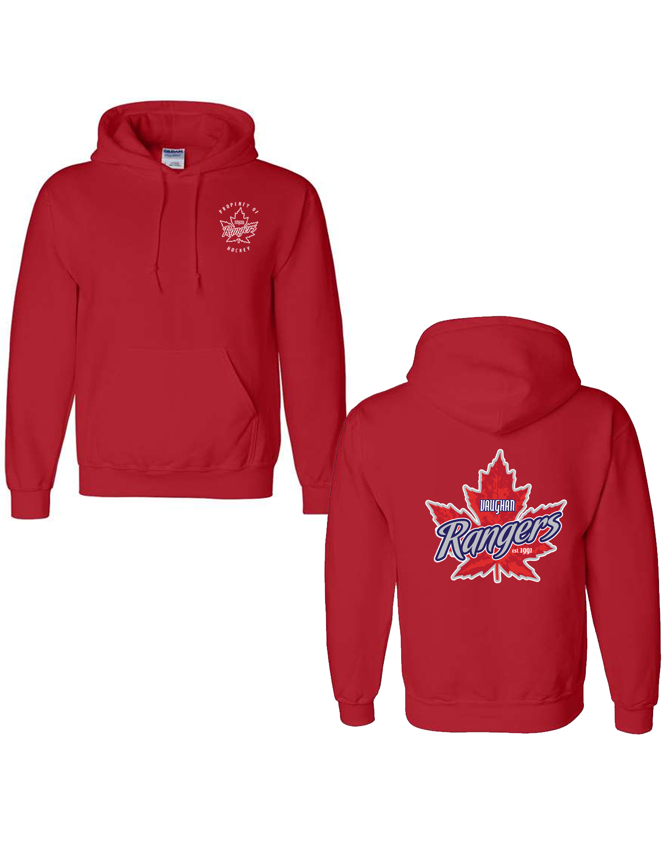 Vaughan Rangers Gildan Unisex DryBlend Hooded Sweatshirt