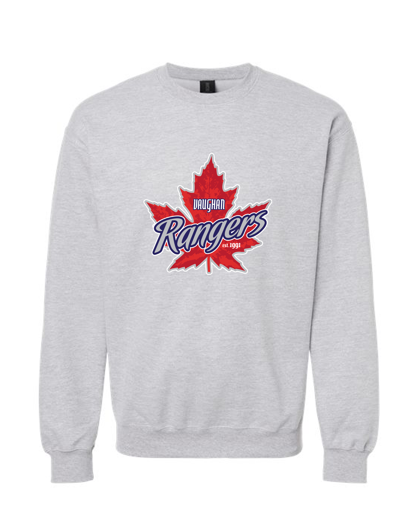 Vaughan Rangers Gildan Unisex Softstyle Midweight Crewneck Sweatshirt