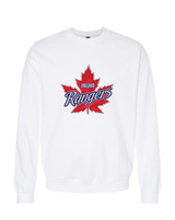 Vaughan Rangers Gildan Unisex Softstyle Midweight Crewneck Sweatshirt