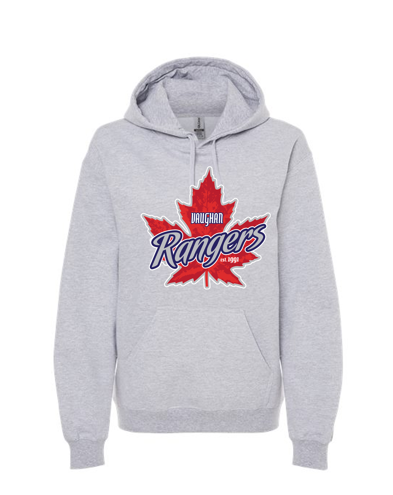 Vaughan Rangers Gildan Unisex Softstyle Midweight Hooded Sweatshirt