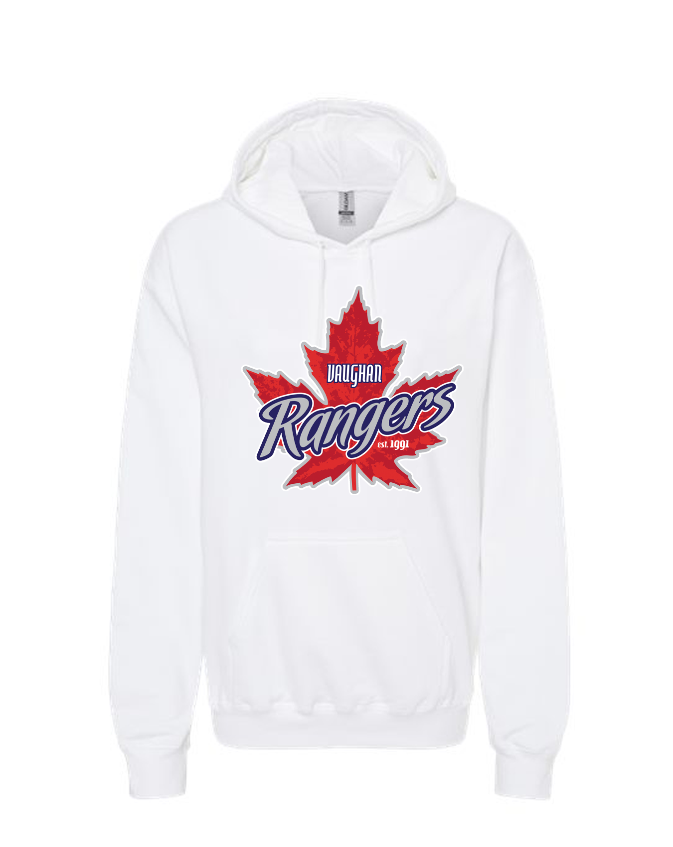 Vaughan Rangers Gildan Unisex Softstyle Midweight Hooded Sweatshirt