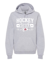 Hockey Nonna Vaughan Rangers Gildan Unisex Softstyle Midweight Hooded Sweatshirt