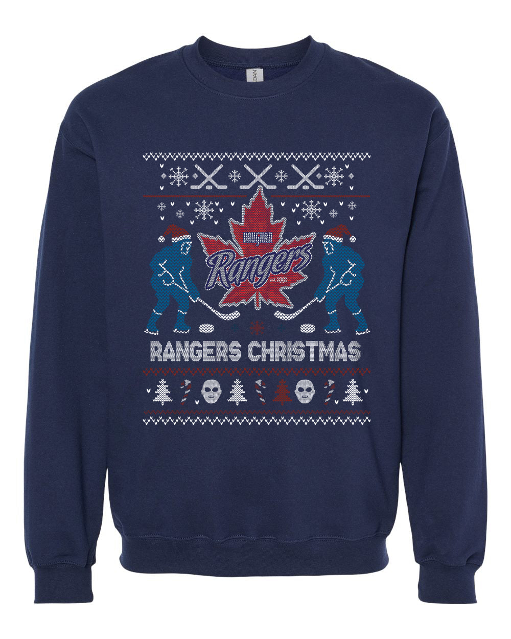 Vaughan Rangers Christmas Gildan Unisex Softstyle Midweight Crewneck Sweatshirt