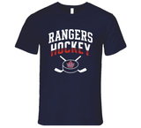 Vaughan Rangers Hockey Crossed Sticks T Shirt
