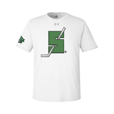 Silver Stick Front 2025 Tournament Logo Right Sleeve Under Armour Men's Team Tech T Shirt