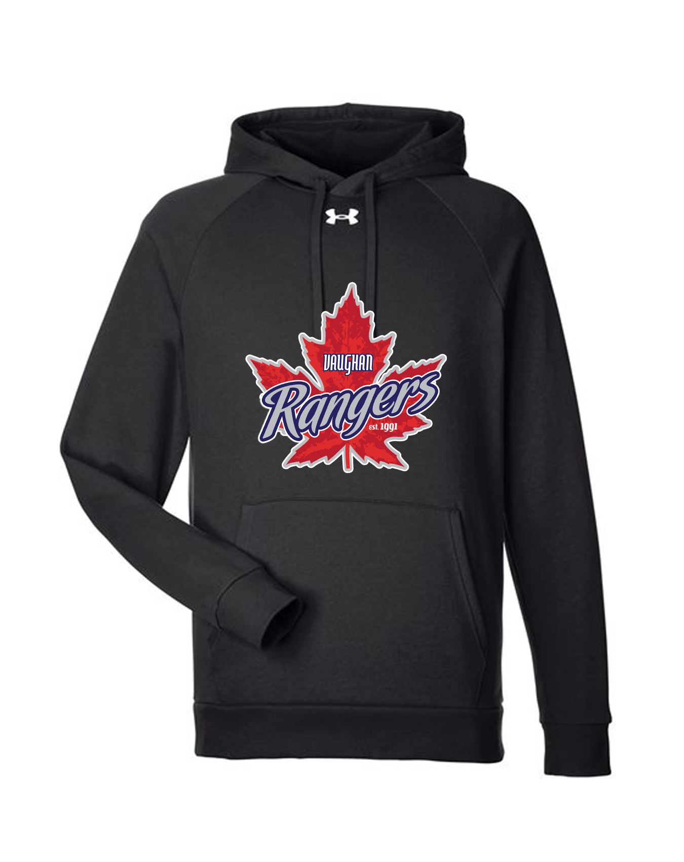 Vaughan Rangers Under Armour Men's Rival Fleece Hooded Sweatshirt