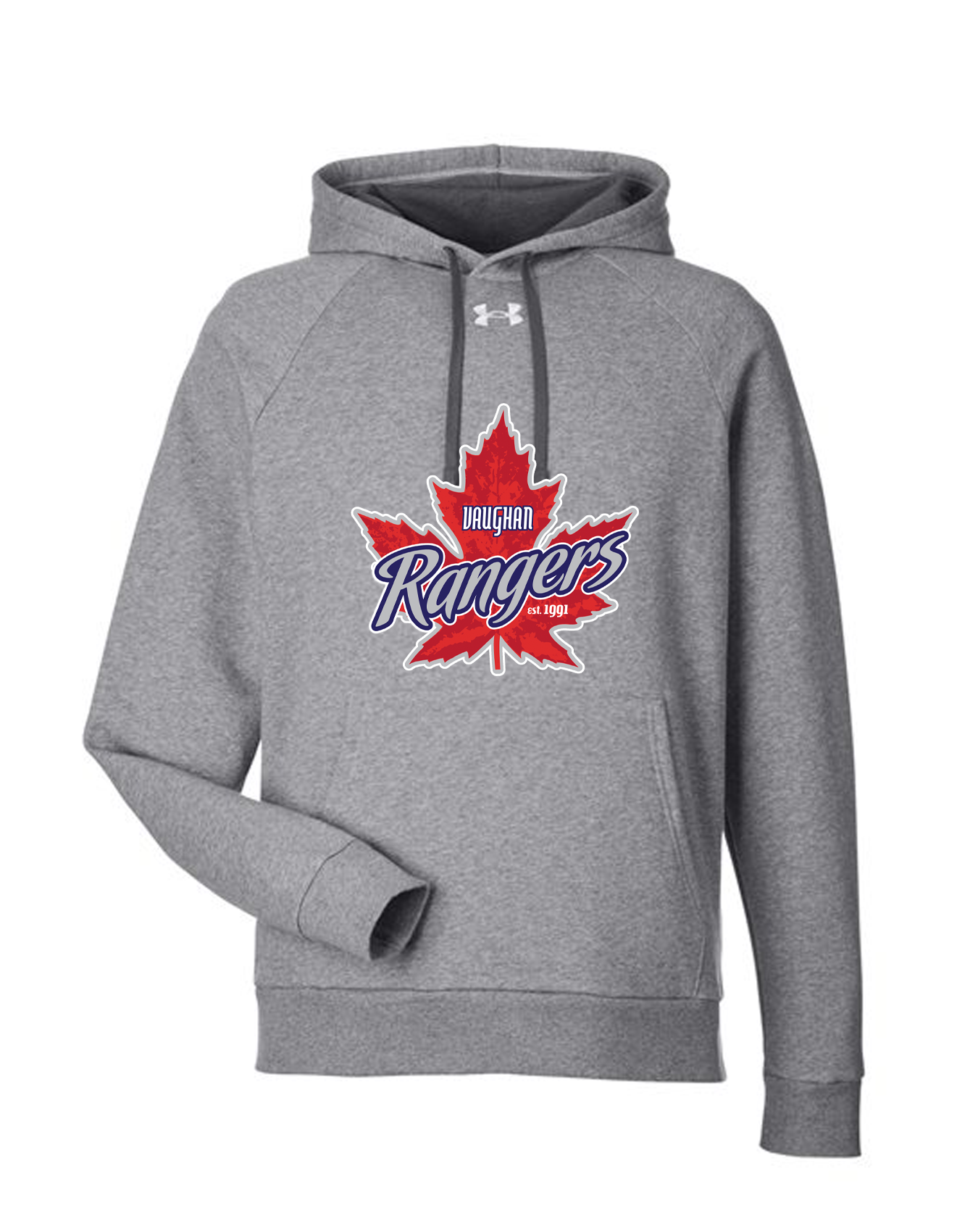 Vaughan Rangers Under Armour Men's Rival Fleece Hooded Sweatshirt