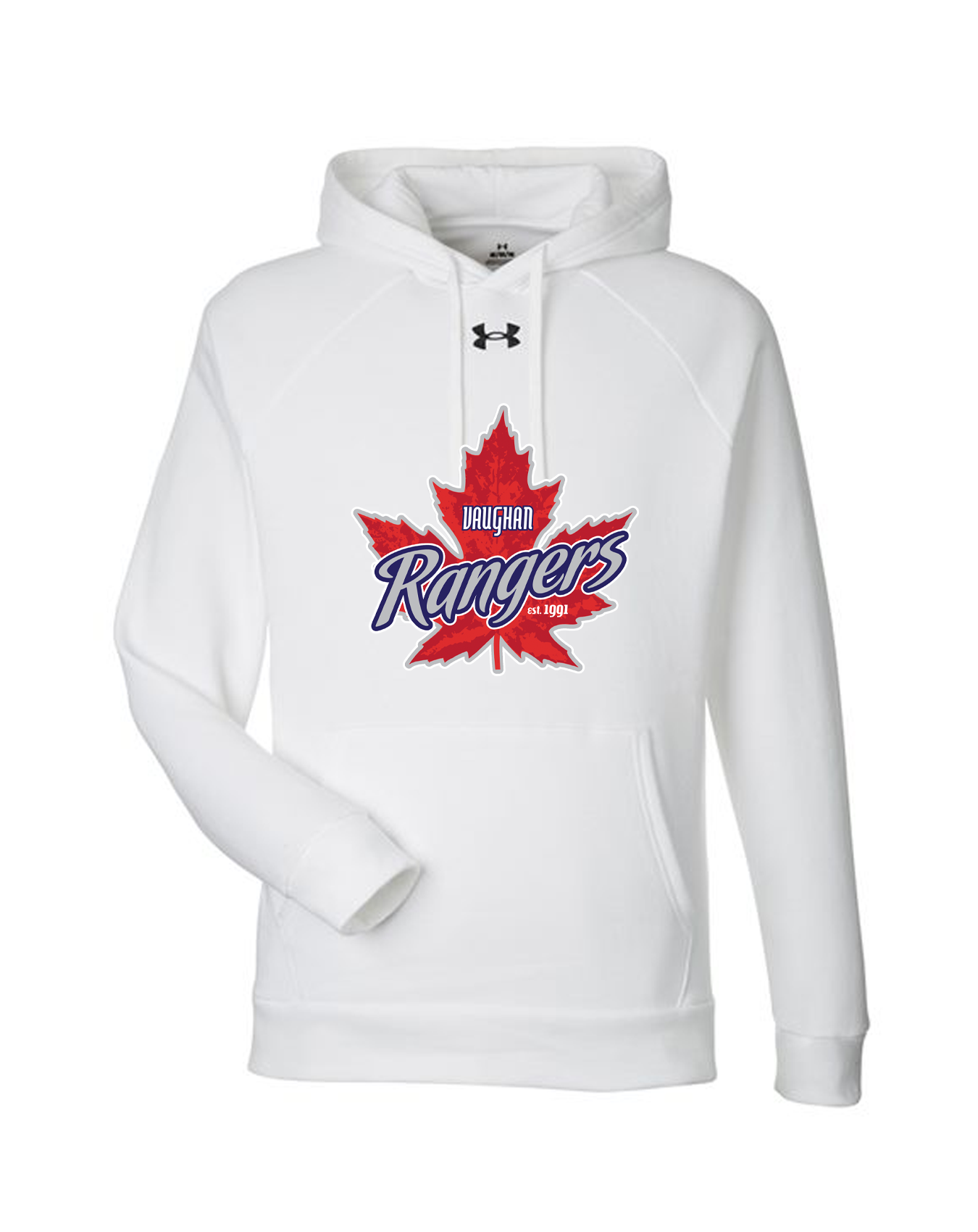 Vaughan Rangers Under Armour Men's Rival Fleece Hooded Sweatshirt