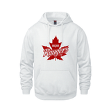 BOGO Canada Day 2 for 1 Raised Vinyl Vaughan Rangers Vault Hooded Sweatshirt